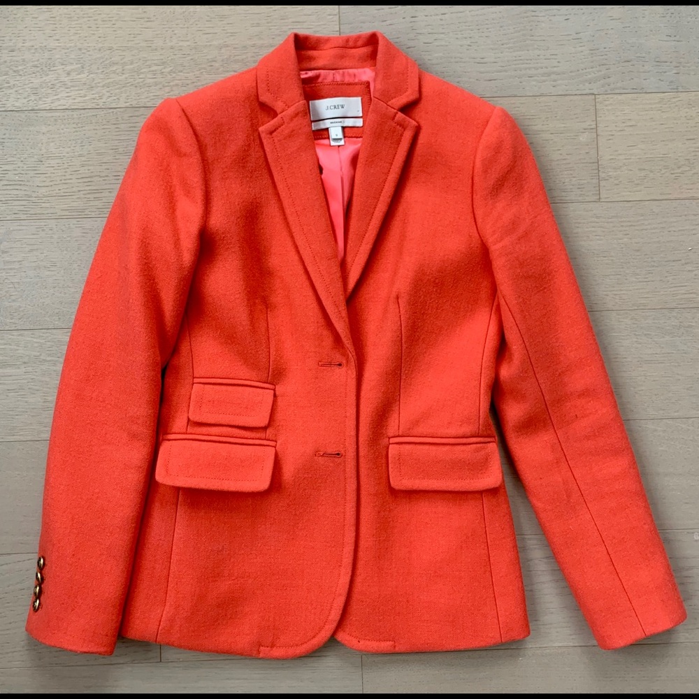 J. Crew Hacking Jacket in Double Serge Wool